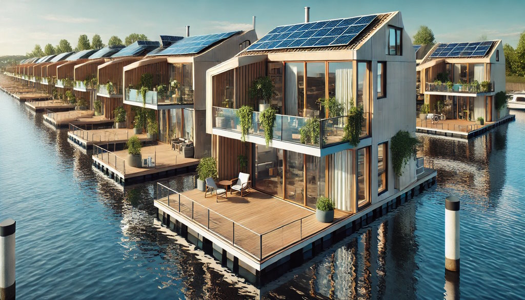 Floating settlements as a solution to climate challenges: examples from the Netherlands and their impact on the future of construction