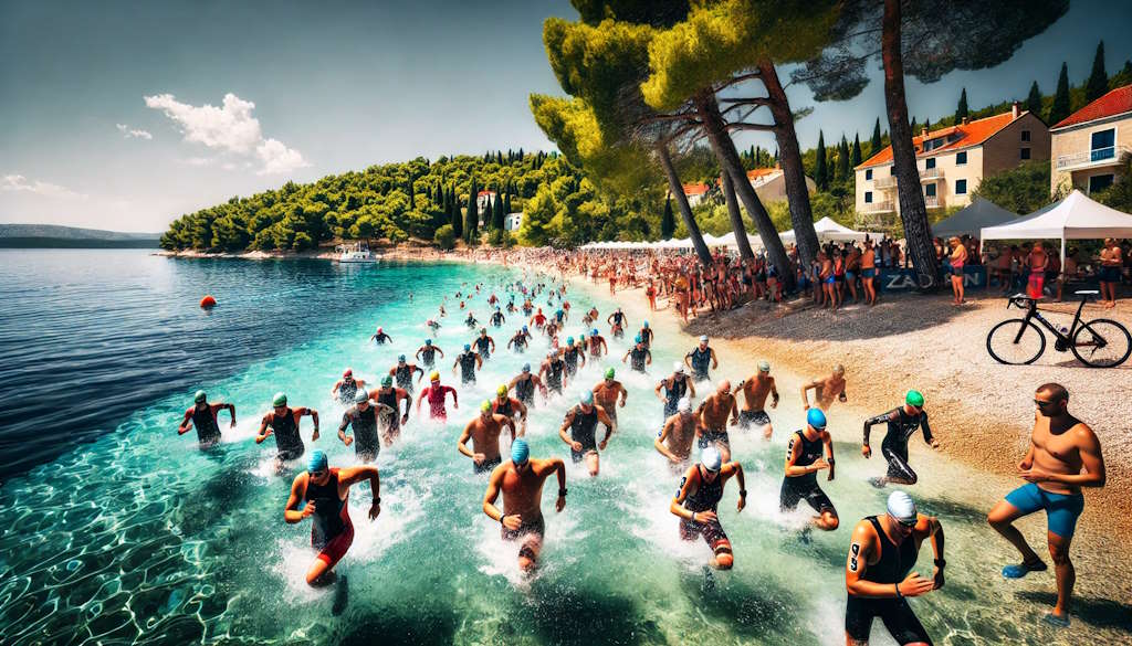 Zadarhalf Triathlon 2025 at Zaton Holiday Resort will gather athletes from all over Europe in the most demanding triathlon in Croatia